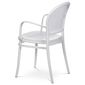 Scaun de masă CT-746 WT, alb
