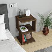 Stolik nocny Salvia Walnut