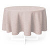 Table pamut terítő bézs, átmérő 150 cm