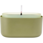 Jardinieră cu auto-irigare Plastia, verde,31 x 16 cm