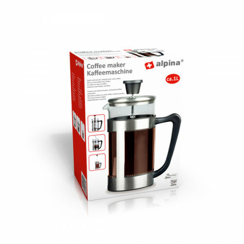 Alpina 97953 french press kávovar, 1 l