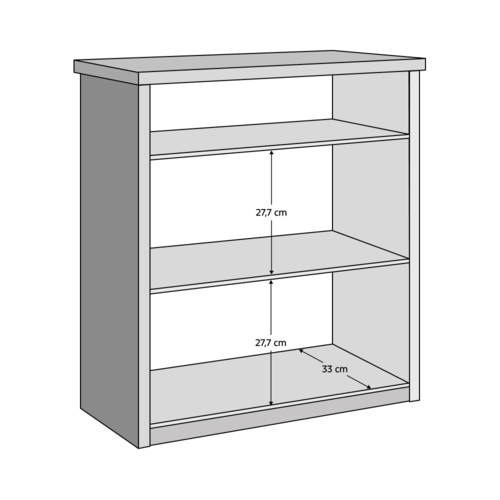 Skříňka ADAPO 04, antracit