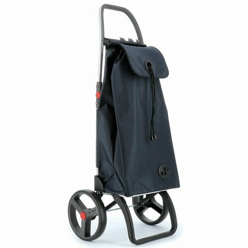 Rolser I-Max MF 2 Logic RSG bevásárlótáskakerekeken, sötétszürke színben