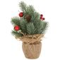 Decorațiune de Crăciun în iută Winter Spruce, 9 x 26 cm, mix de decoruri