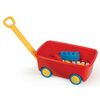 Primul meu cărucior cu cuburi Dolu, roșu