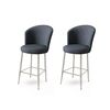 Set de scaune de bar Alte Anthracite,