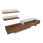 Stolik pod telewizor Nirvana Teak