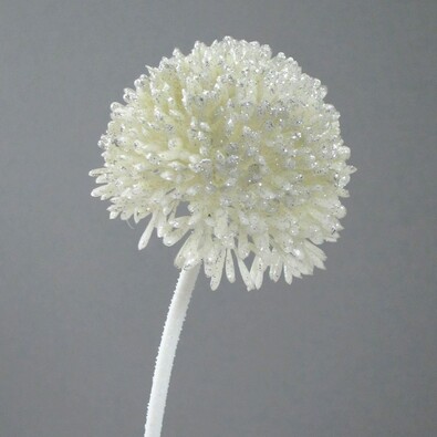 Floare de ceapă, artificială cu glitter