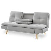 Trzyosobowa sofa ASB-4720 SIL2, jasnoszara