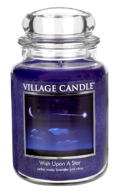 Village Candle Vonná sviečka Padajúca hviezda - Wish upon a star, 645 g