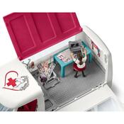 Schleich 42439 Mobil állatorvosi rendelő csikóval és állatgondozóval, új