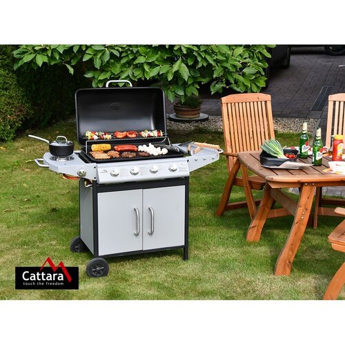 Cattara Plynový pojazdný gril Master Cheef, 133 x 98 x 51 cm