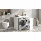 Waschmaschinenunterschrank Saly White