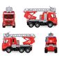 Lena Hasičské auto s funkční stříkačkou Mercedes  Benz Arocs, 47 cm
