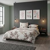 Kvalitex Saténové povlečení Luxury Collection Oksia béžová, 140 x 220 cm, 70 x 90 cm