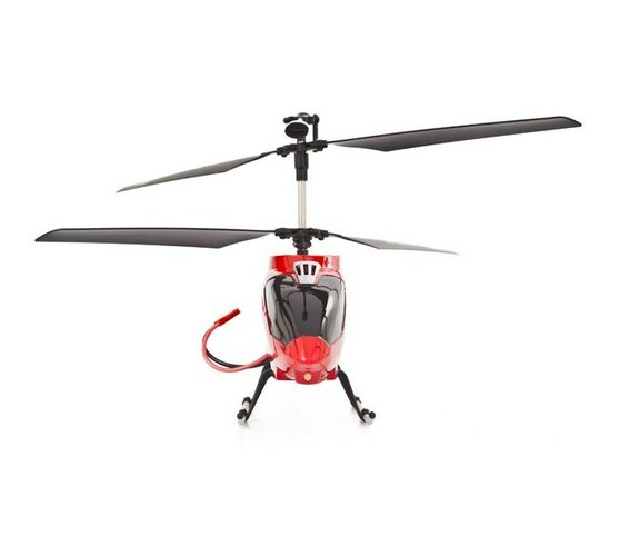 Venkovní tříkanálový 38 cm vrtulník, Buddy Toys, bílá + červená