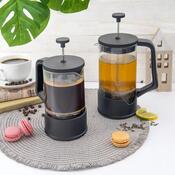 Orion Čajnik French press Črna, 0,9 l