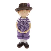 Levendula fiú, polirezin, 17,5 x 7,5 cm Levendula fiú, polirezin, 17,5 x 7,5 cm