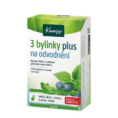 Kneipp Suplement diety 3 zioła plus, 60 kapsułek