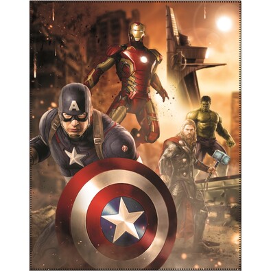 Pléd gyerekeknek Avangers Age of Ultron, 110 x 140