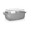 Banquet Pekač z neprijemljivo površino Granite32,5 x 21 x 11 cm, 5,7 l, s steklenim pokrovom