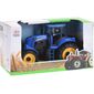 Tractor albastru, 20 cm