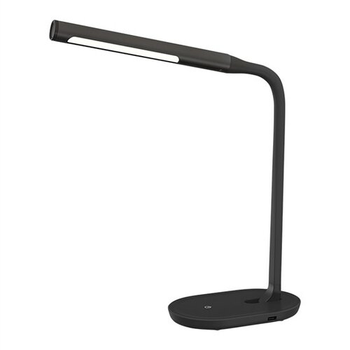 Obrázok Solight LED stolní lampička stmívatelná, 8W, 4500K, USB, černá, WO50-B