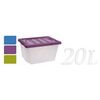 Kaiserhoff Úložný box 20l fialový