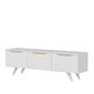 TV-Lowboard Prag White