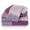 AmeliaHome Комплект рушників для рук та рушників для ванни Aria фіолетовий/сливовий, 6 шт.