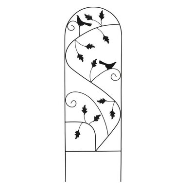 Suport de flori 38,5 x 118cm, negru, N1923