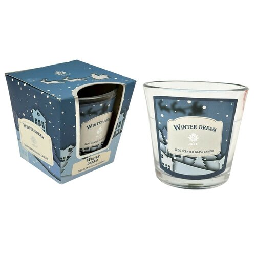 Arome Sveča v steklenem kozarcu, Winter Dream, 120g
