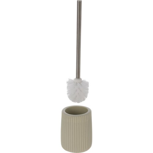Zestaw WC Stripes brązowy, 10 x 35 cm