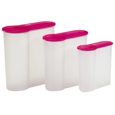 3-delni set plastičnih posod Eka