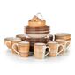 30-delni jedilni set Banquet Spiral Brown