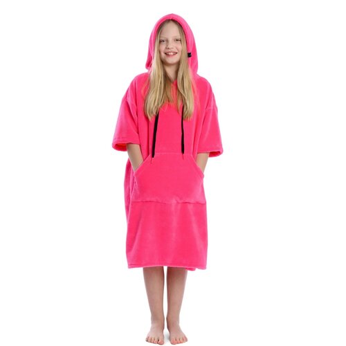 Towee Surf poncho MONO Bubblegum rózsaszín, 60 x90 cm