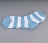 Sada 2 párov ponožiek na spanie Batepo, modré, biela + modrá