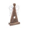 InDecor Ангел з деревини манго з дротяними крилами, 13 x 5 x 26 см