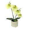 Umělá květina orchidea zelená, 26,8 cm