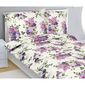 Lenjerie de pat din bumbac Bellatex Trandafir lila, 140 x 200 cm, 70 x 90 cm