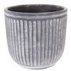 Бетонне кашпо для квіткового горщика Stripe, 12,5 х 11,5 см