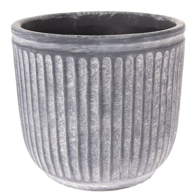 Betonski obod za cvetlični lonec Stripe, 12,5 x11,5 cm