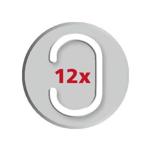 Wenko Duschvorhang Frozen, 180 x 200 cm