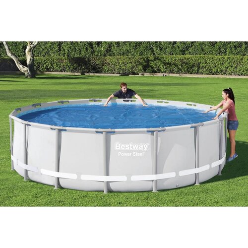 Bestway Solarna plandeka do basenu okrągłegoFlowclear, średnica 462 cm