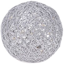 Svítící koule na baterie s 15 LED, pr. 15 cm, teplá bílá Svítící koule na baterie s 15 LED, pr. 15 cm, teplá bílá