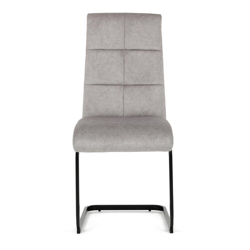 Scaun de sufragerie Vintage DCL-D1275 SIL4,argintiu