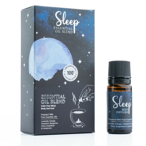 Mieszanka olejków eterycznych 10 ml aromaterapia snu w bursztynowej buteleczce
