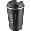 Lamart LT4068 Kaffe Thermobecher 350 ml, schwarz
