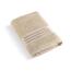 Bellatex Frotteehandtuch Kollektion Linie hellbeige , 50 x 100 cm