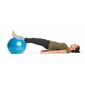 Gymnastická lopta Yoga ball modrá, 90 x 45 cm